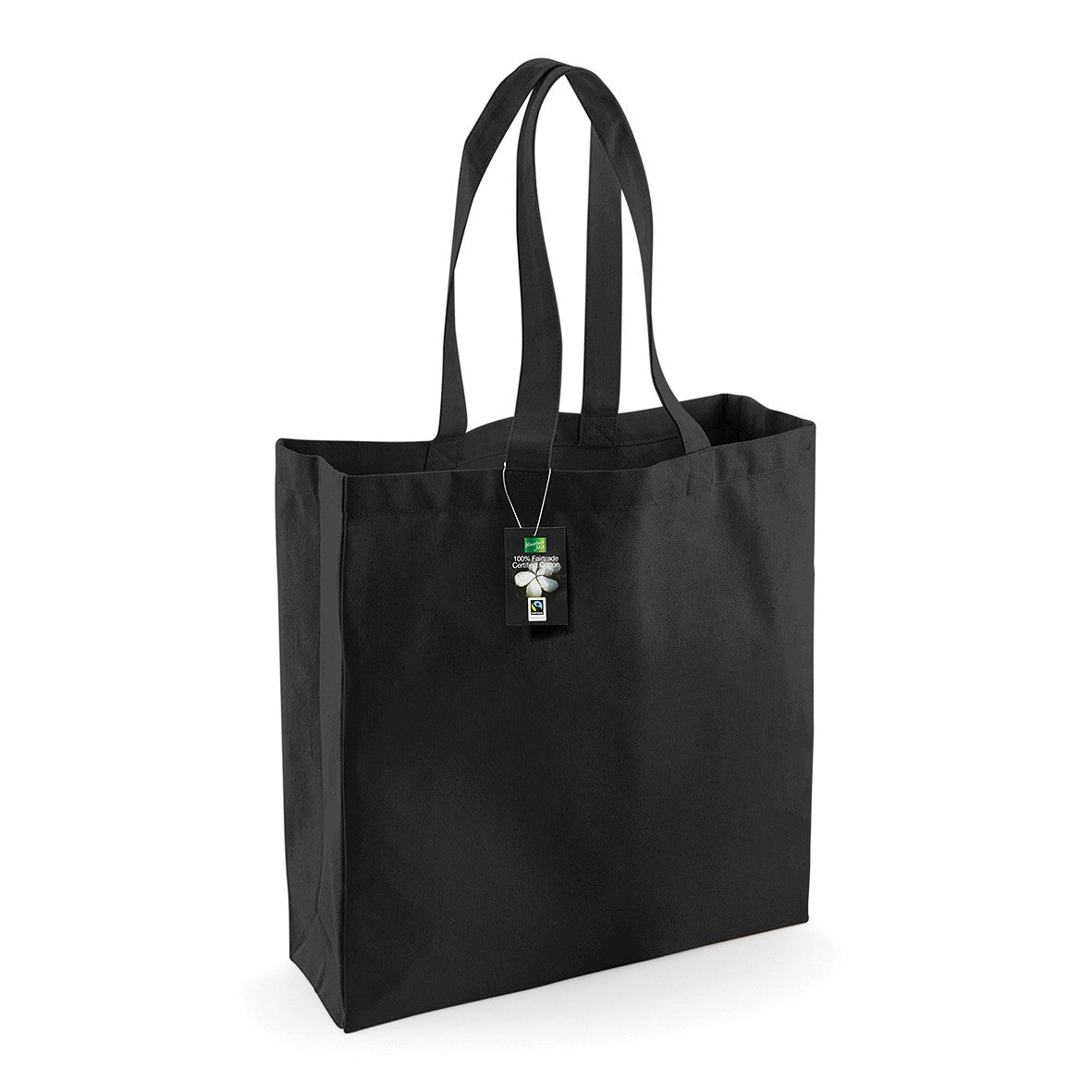 Fairtrade Cotton Classic Shopper | BLACK