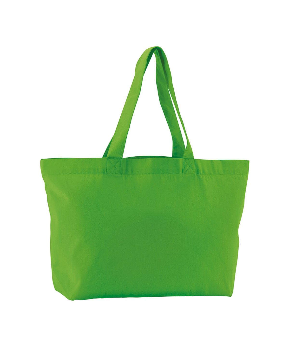 EarthAware organic twill shopper | APPLE GREEN