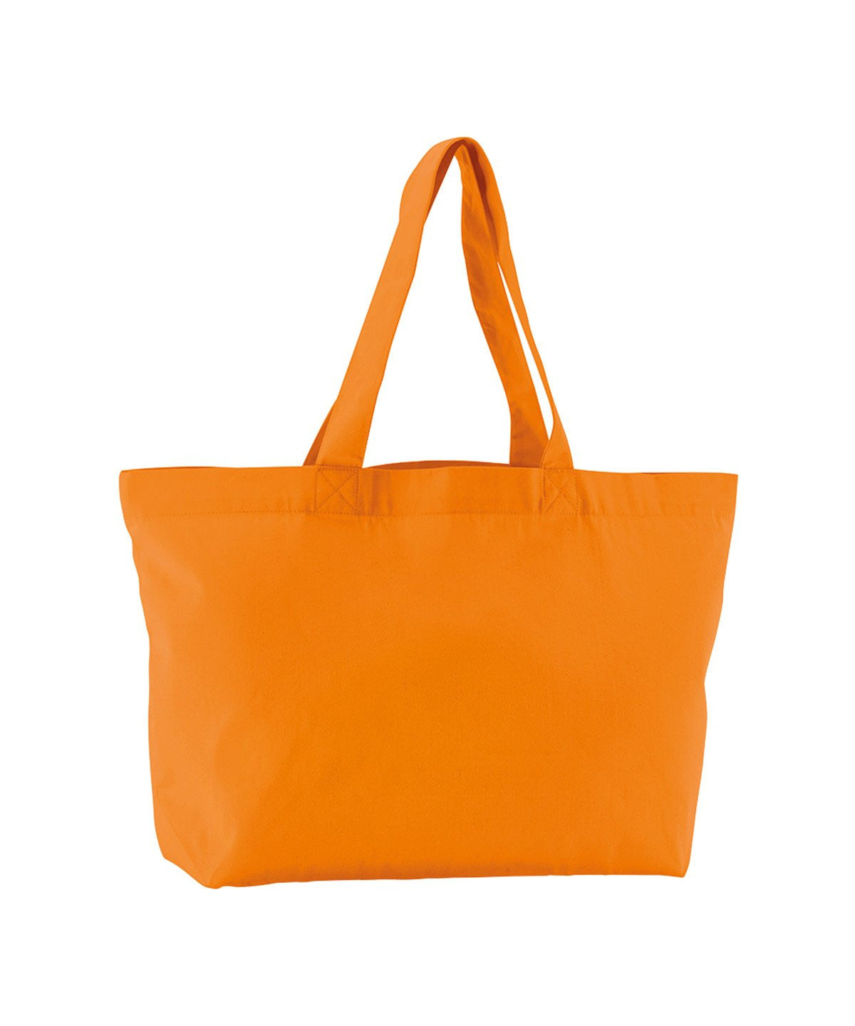 EarthAware organic twill shopper | ORANGE