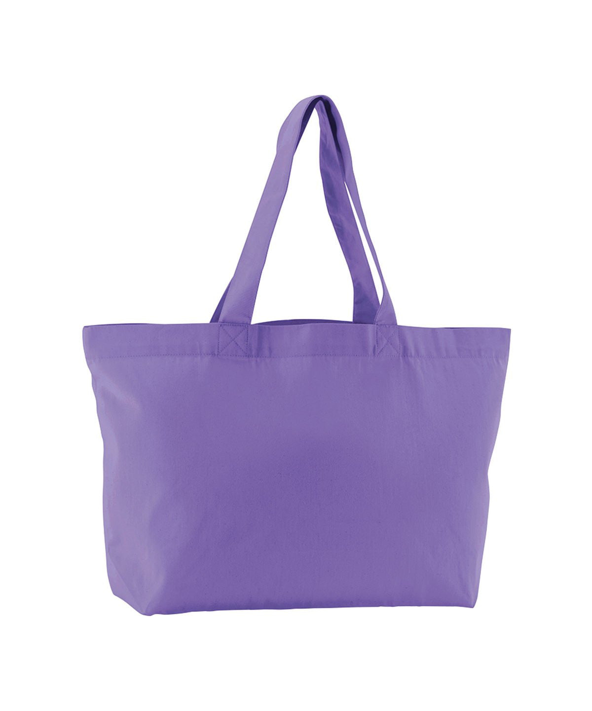 EarthAware organic twill shopper | VIOLET