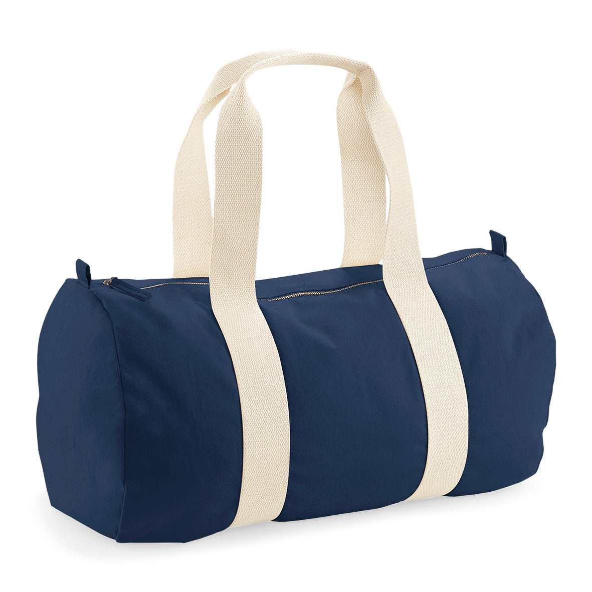 EarthAware Organic Barrel Bag | FRENCH NAVY