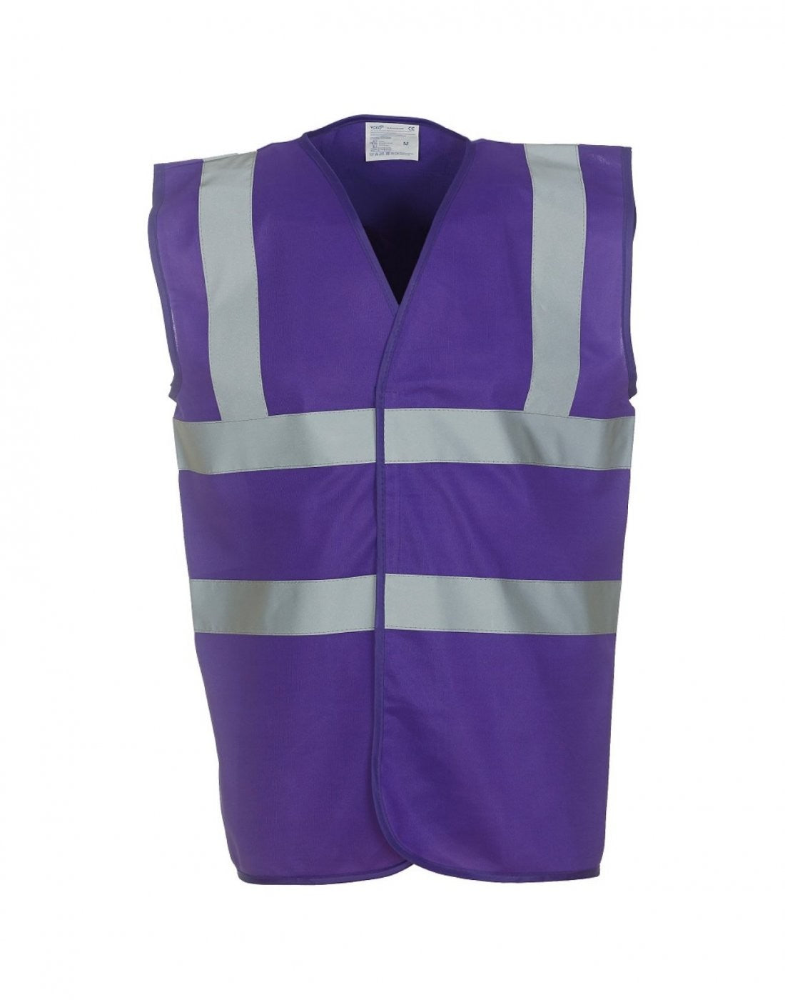 Hi-Vis Two Band And Braces Waistcoat | PURPLE