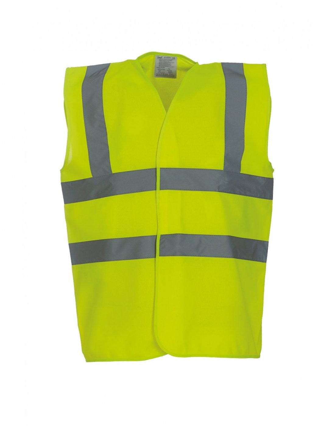 Hi-Vis Two Band And Braces Waistcoat | YELLOW