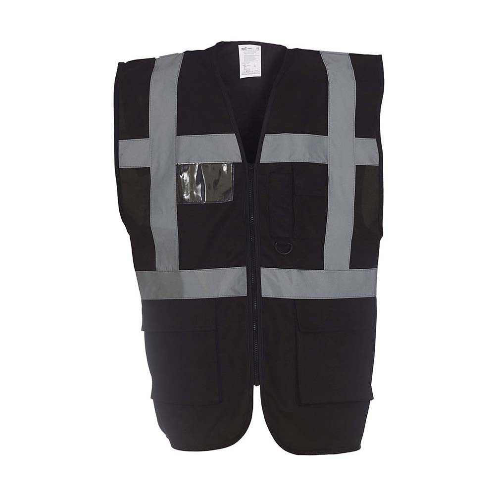 Multi-functional Executive Waistcoat | BLACK