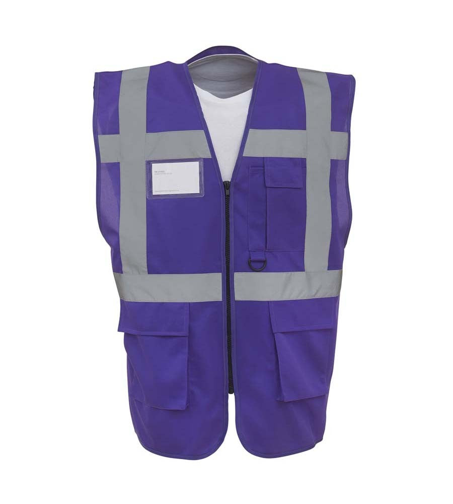 Multi-functional Executive Waistcoat | PURPLE