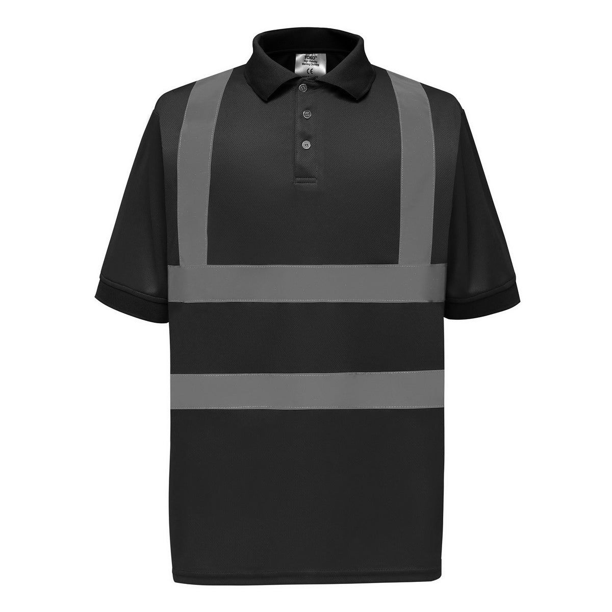 Hi-Vis Polo Shirt | BLACK