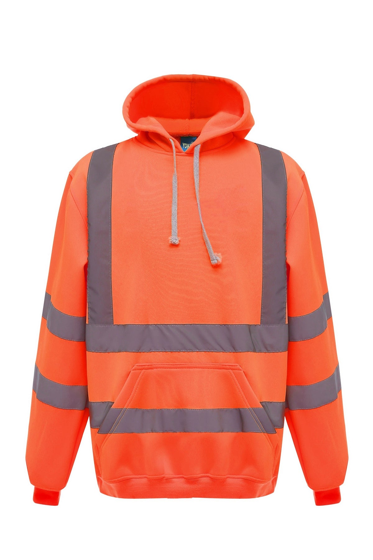 Hi-Vis Pull Over Hoodie | ORANGE