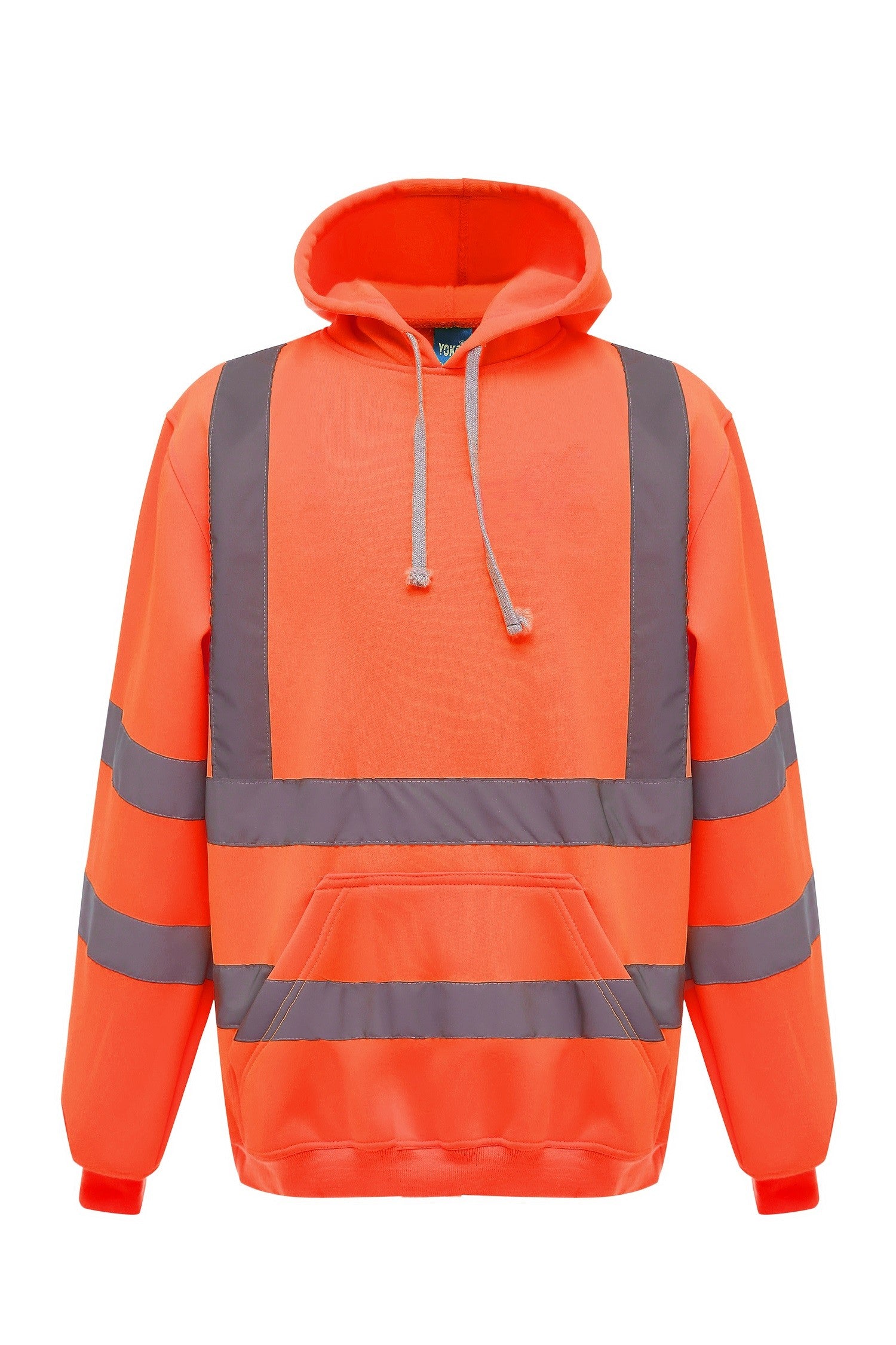 Hi-Vis Pull Over Hoodie | ORANGE
