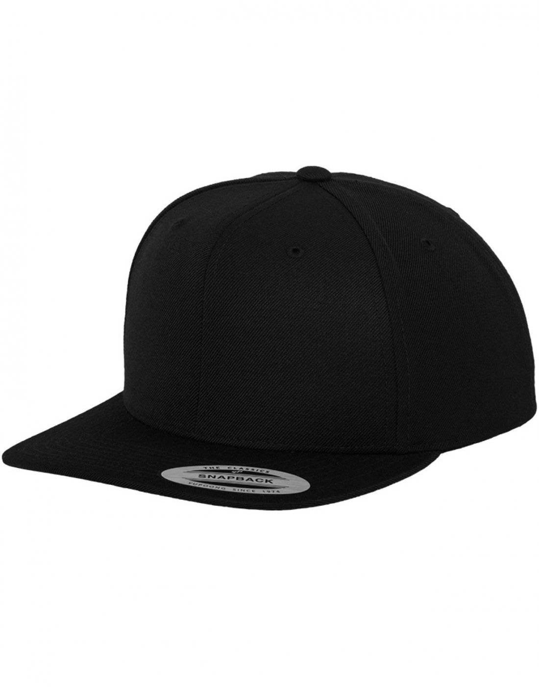 The Classic Snapback | BLACK (GREEN UNDERPEAK)