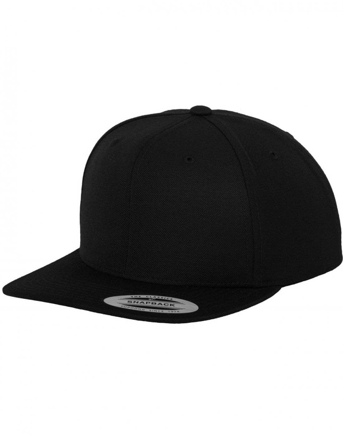 The Classic Snapback | BLACK/BLACK