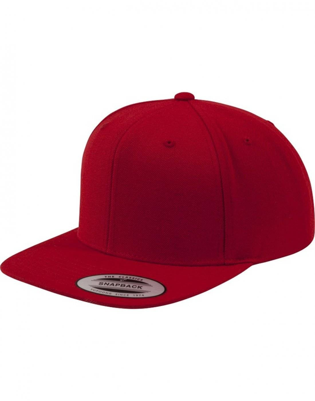 The Classic Snapback | RED/RED