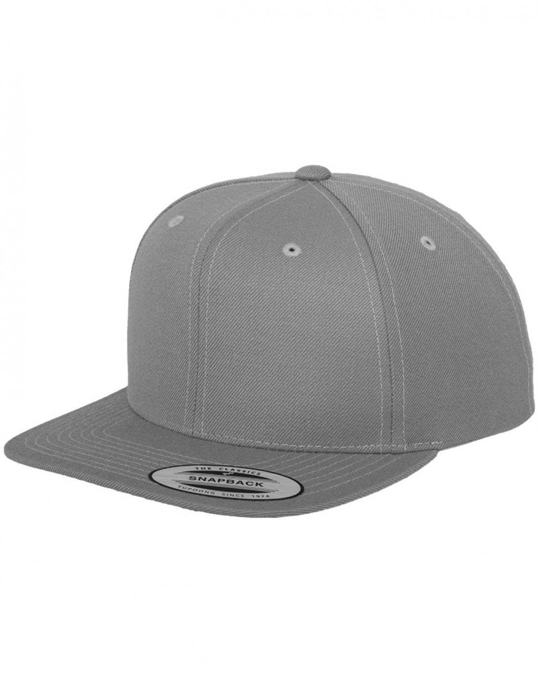 The Classic Snapback | SILVER (GREEN UNDERPEAK)