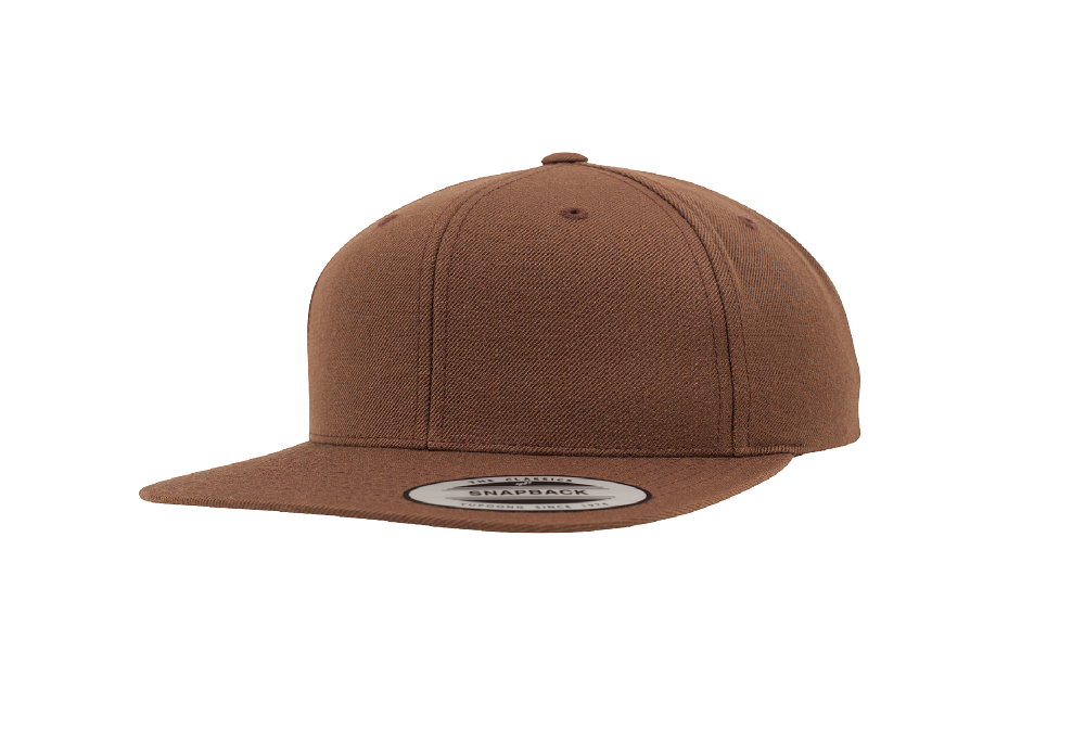 The Classic Snapback | TAN (GREEN UNDERPEAK)