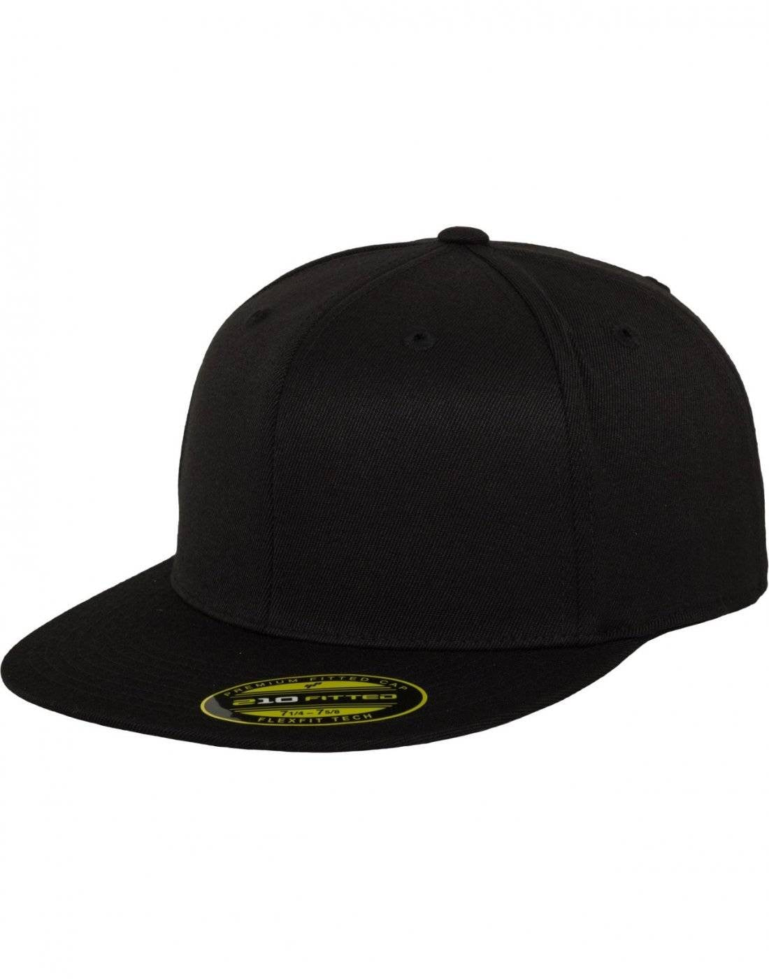 Premium 210 Fitted Cap | BLACK