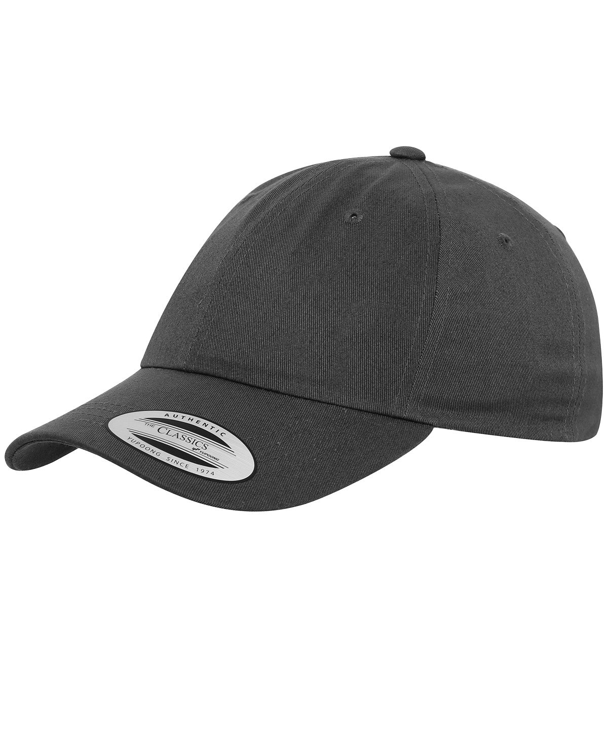 6-panel Cap With Buckle | DARK GREY